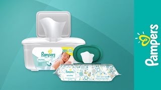 Pampers  Sensitive Wipes [upl. by Enohsal]