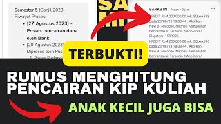 Penjelasan Lengkap Proses Pencairan Dana Oleh Bank Semester Ganjil 1357 2023  Kapan Pencairannya [upl. by Adiol1]