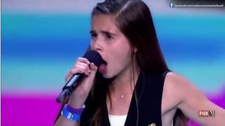 Carly Rose Sonenclar 13 First Audition Shocks All Awesome  quotFeeling Goodquot Best Version Ever [upl. by Drofnats]