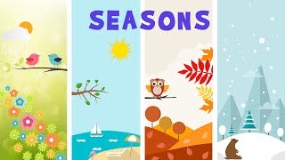 Seasons in Earth  video for kids [upl. by Eliam]