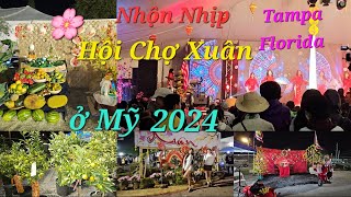 Hội Chợ Xuân của người việt tại Mỹ có như quê nhà  ST Joseph Vietnamese Catholic Church [upl. by Airehs71]