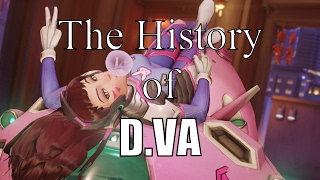 The History of D Va Overwatch Lore [upl. by Quar470]