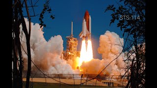 STS114 Space Shuttle Discovery full launch and ascent HD with enhanced sound [upl. by Asa134]