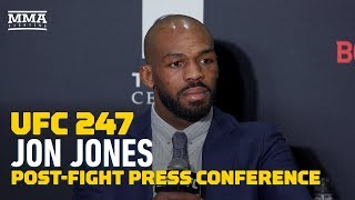 UFC 247 Jon Jones PostFight Press Conference  MMA Fighting [upl. by Danielson19]