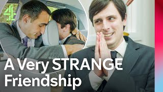 No ones Friendship is as WEIRD as this One  Stath Lets Flats  Channel 4 Comedy [upl. by Ydnelg]