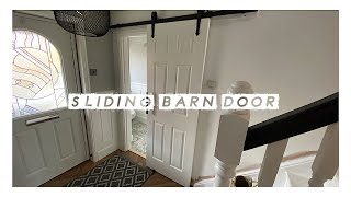 How To Fit An Amazon Sliding Barn Door Kit [upl. by Tatiana522]