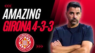 META OVERPERFORMING Girona 433 Tactic  FM24 [upl. by Blaire]