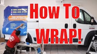 How to Wrap a Dodge Cargo Van by winning window tints [upl. by Heiney]