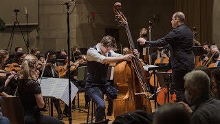 Serge Koussevitzky  Double Bass Concerto  MARC ANDRÉ Junge Philharmonie Zentralschweiz [upl. by Tullusus182]