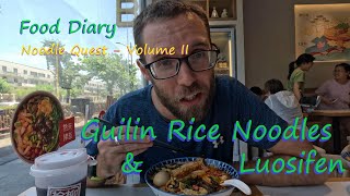 Noodle Quest Volume II Guilin Rice Noodles amp Luosifen Runny Man Food Diary [upl. by Serle]