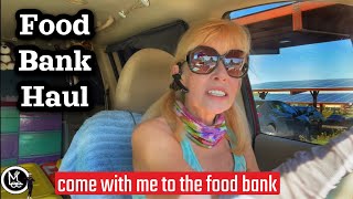 Food Bank Haul  Come with me to the Food Bank [upl. by Llenral744]