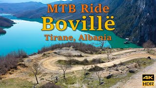 🚴🏻‍♂️ MTB Ride  Bovillë Tiranë  🇦🇱 Albania 2021 4K MTravelVlog [upl. by Llehsam995]