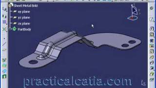 CATIA V5 Tutorial Choosing Rotation Center [upl. by Eniamrej]