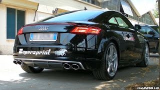 2015 Audi TT 20 TFSI Quattro with Supersprint Exhaust  LOUD Sounds [upl. by Adelbert827]