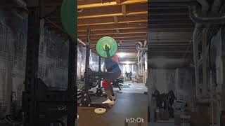 Low Bar Squat 370 LBs legdayworkout garagegym powerlifting [upl. by Selby]