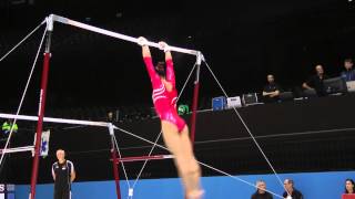 Kyla Ross  Uneven Bars  2013 World Championships  Podium Training [upl. by Sheilah297]