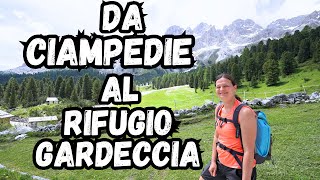 Trentino Alto Adige da Ciampedie a Gardeccia un trekking meraviglioso facile da percorrere ❤️☀️🌼🇮🇹 [upl. by Adnaluy991]