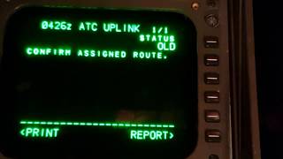 Confirm assigned route Via CPDLC when crossing the Atlantic ocean [upl. by Lauhsoj930]