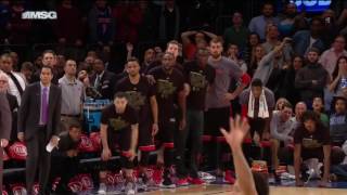 DeMar DeRozan Game Winner  Raptors vs Knicks  Feb 27 2017 NBA Regular Season [upl. by Annoved]