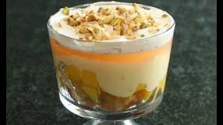 Trifle Recipe  Make this trifle dessert for New Years  ASMR cooking  How to make trifle dessert [upl. by Ahsekat733]