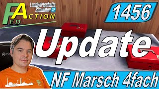 LS22 1456 Neues Update NFMarsch4fach Version und Fed Produktions Pack farmingsimulator22 [upl. by Ardaid]