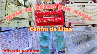 Joyas de acero por mayor tendencia verano 2022  Pulseras Pandora anillos collares y más [upl. by Latsyrhc]