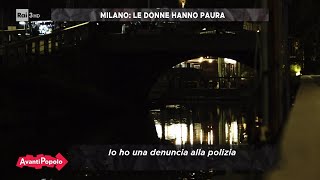 Milano le donne hanno paura  Avanti Popolo 31102023 [upl. by Menard]