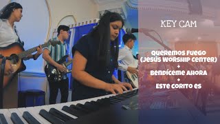 Queremos Fuego Jesús Worship Center  Bendíceme ahora  Este corito es Piano Cam [upl. by Niret]