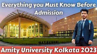 Amity university Kolkata Admission 2023 Review  Courses  eligibility  Placement  Hostel campus [upl. by Conn]