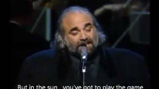 Demis Roussos  Rain And Tears Live In Bratislava 字幕製作 Tracy Dong [upl. by Dhar]