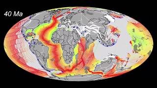 Plate Tectonics 300 Ma to Today by CR Scotese [upl. by Tiertza591]