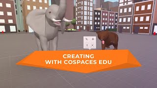 Creating in CoSpaces Edu  Beginner tutorial [upl. by Eannaj]