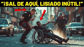 POLICÍA RACISTA ARRASTRA A UN HOMBRE NEGRO PARALÍTICO PERO OCURRIÓ UNA REACCIÓN INESPERADA [upl. by Yllas]