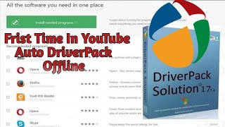 Driverpack Solution Offline Latest Version  Windows 111078XPVISTA 32bit amp 64bit Editions [upl. by Cornew138]