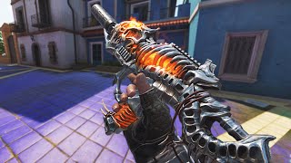 THE BEST LEGENDARY SKIN EVER NEW QXR FOSSIL FIRE IN COD MOBILE [upl. by Maurer82]