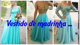 Vestido de madrinha de casamento azul tiffany [upl. by Gellman]