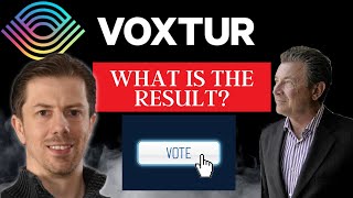 Voxtur Vote Results VXTR VXTRF [upl. by Girhiny]