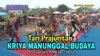 TARI PRAJURITAN  EBEG KRIYA MANUNGGAL BUDAYA  PASAR KEMIS TNG [upl. by Neemsay]