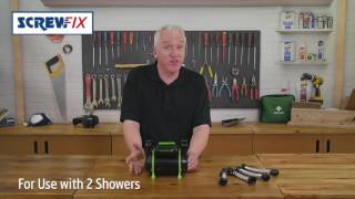 Screwfix  SALAMANDER PUMPS CT75 XTRA REGENERATIVE SHOWER PUMP 20BAR [upl. by Seniag]