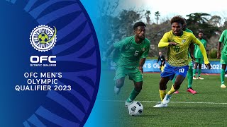 OFC Mens Olympic Qualifier 2023  Solomon Islands v Vanuatu  Highlights [upl. by Nylissej505]