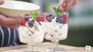 Natural Yogurt Recipe  Bircher Muesli [upl. by Atilamrac]