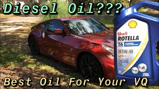 The Best Oil For Your 370ZG37 350ZG35 [upl. by Ayita371]