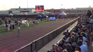 2015 Arcadia Invitational  Cole Dubots  100 Meter Dash  1069 [upl. by Eltsyrc]