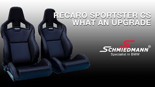 Recaro Sportster CS  a massive upgrade for your car [upl. by Hadihsar]