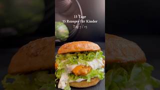 Fischstäbchen Burger 🍔 fischstäbchen burger waskocheichheute fürdich familienrezepte viral [upl. by Adnylem]