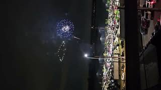 Alton IL Fireworks July 3 2024 Video taken from Alton Cracker Factory [upl. by Notyad]