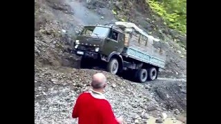 The most dangerous Roads in Tusheti Georgia [upl. by Ardin391]