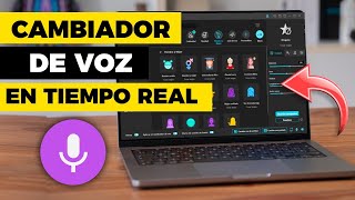 El Mejor Cambiador de voz en tiempo REAL 2023  cambiar voz de hombre a mujer en Discord [upl. by Adim774]