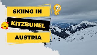 Skiing In Kitzbühel Austria A Relaxing Day [upl. by Ttsepmet]