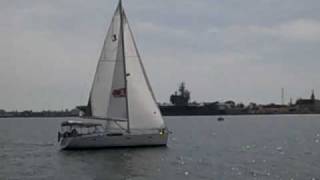 The Beneteau 49 Sail A Vie Gliding by the South Coast Yachts [upl. by Larkins]